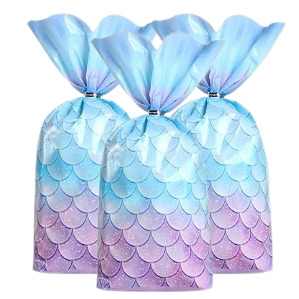 pre-filled premium mermaid goodie bag for kids with extra items